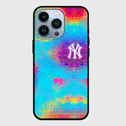 Чехол для iPhone 13 Pro New York Yankees - baseball team - logo, цвет: 3D-черный