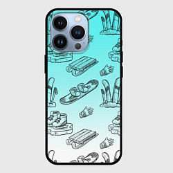 Чехол для iPhone 13 Pro Перезимуем, цвет: 3D-черный