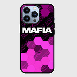 Чехол для iPhone 13 Pro Mafia pro gaming: символ сверху, цвет: 3D-черный