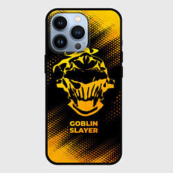 Чехол для iPhone 13 Pro Goblin Slayer - gold gradient, цвет: 3D-черный