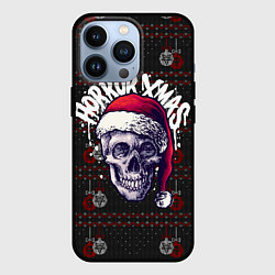 Чехол для iPhone 13 Pro Horror xmas, цвет: 3D-черный