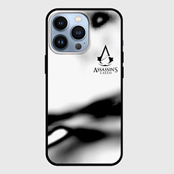 Чехол для iPhone 13 Pro Assassins Creed logo texture, цвет: 3D-черный