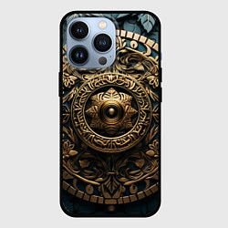 Чехол для iPhone 13 Pro Орнамент в кельтском стиле, цвет: 3D-черный