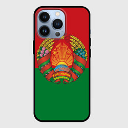 Чехол для iPhone 13 Pro Республика Беларусь, цвет: 3D-черный