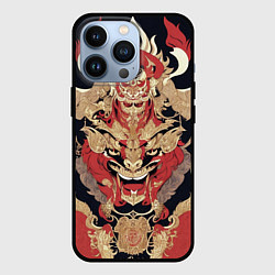 Чехол для iPhone 13 Pro Татуировка дух дракона, цвет: 3D-черный