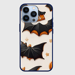 Чехол для iPhone 13 Pro Сладкий хеллоуин, цвет: 3D-тёмно-синий
