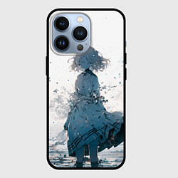 Чехол для iPhone 13 Pro Безликая дева, цвет: 3D-черный