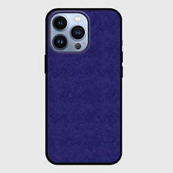 Чехол для iPhone 13 Pro Фиолетовая текстура волнистый мех, цвет: 3D-черный