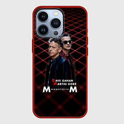 Чехол для iPhone 13 Pro Depeche Mode - Dave Martin memento mori tour, цвет: 3D-красный