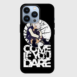 Чехол iPhone 13 Pro If you dare anime girl