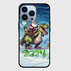 Чехол для iPhone 13 Pro Сана на драконе, цвет: 3D-черный
