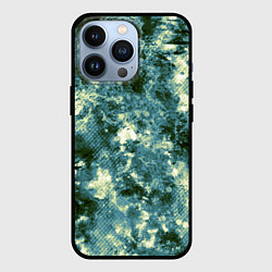 Чехол для iPhone 13 Pro Абстракция - ocean in grunge style, цвет: 3D-черный