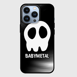 Чехол для iPhone 13 Pro Babymetal glitch на темном фоне, цвет: 3D-черный