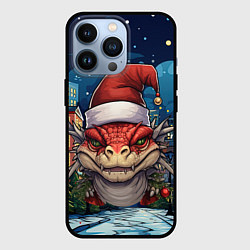 Чехол для iPhone 13 Pro Маленький милый дракон, цвет: 3D-черный