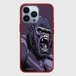 Чехол для iPhone 13 Pro Lord of the Jungle, цвет: 3D-красный