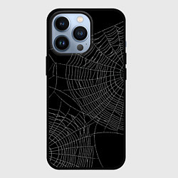 Чехол для iPhone 13 Pro Spider паутина, цвет: 3D-черный