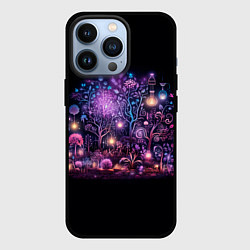 Чехол для iPhone 13 Pro Neon in room, цвет: 3D-черный