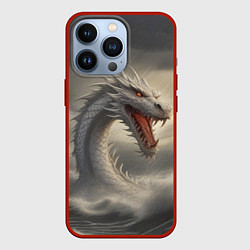 Чехол iPhone 13 Pro Дракон в воде