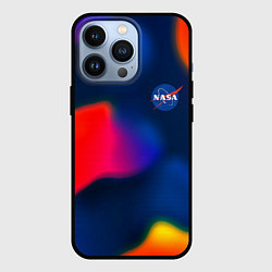 Чехол для iPhone 13 Pro Nasa gradient sportcolor, цвет: 3D-черный