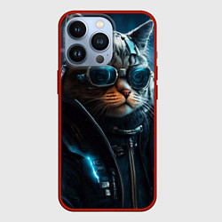 Чехол iPhone 13 Pro Крутой кот от ai