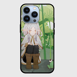 Чехол для iPhone 13 Pro Sousou no Frieren Фрирен Frog, цвет: 3D-черный