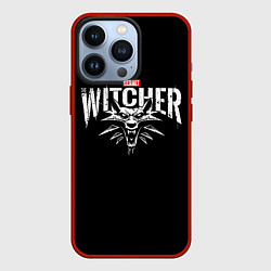 Чехол для iPhone 13 Pro Geralt the Witcher, цвет: 3D-красный