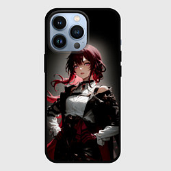 Чехол для iPhone 13 Pro Хонкай- Кафка, цвет: 3D-черный