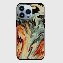 Чехол для iPhone 13 Pro Песчаные волны, цвет: 3D-черный