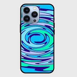 Чехол iPhone 13 Pro Круговорот неоновый