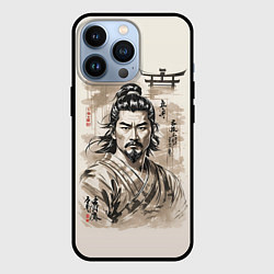 Чехол для iPhone 13 Pro Vintage samurai, цвет: 3D-черный