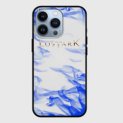 Чехол для iPhone 13 Pro Lostark flame blue, цвет: 3D-черный