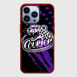 Чехол для iPhone 13 Pro Курьер, цвет: 3D-красный