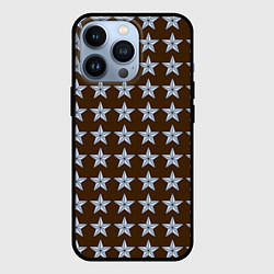 Чехол для iPhone 13 Pro Звезды героям и защитникам, цвет: 3D-черный