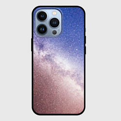 Чехол для iPhone 13 Pro Галактика млечный путь, цвет: 3D-черный