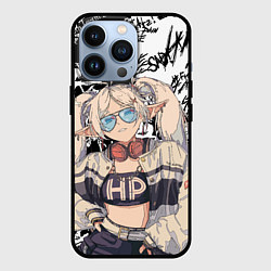 Чехол для iPhone 13 Pro Фрирен граффити, цвет: 3D-черный