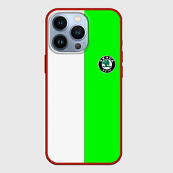 Чехол iPhone 13 Pro Skoda спорт