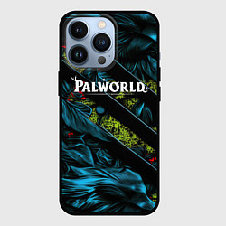 Чехол для iPhone 13 Pro Palworld название игры, цвет: 3D-черный