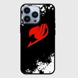 Чехол для iPhone 13 Pro Fairy Tail japan anime, цвет: 3D-черный