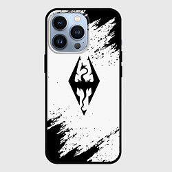 Чехол для iPhone 13 Pro The Elder Scrolls Online краски чёрные, цвет: 3D-черный