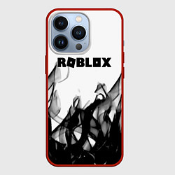 Чехол для iPhone 13 Pro Roblox flame текстура, цвет: 3D-красный