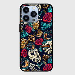 Чехол для iPhone 13 Pro Tattoo dice, цвет: 3D-черный