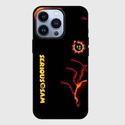 Чехол для iPhone 13 Pro Serious Sam game storm, цвет: 3D-черный