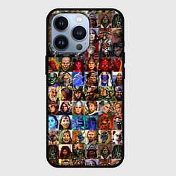 Чехол iPhone 13 Pro Портреты всех героев