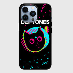 Чехол для iPhone 13 Pro Deftones - rock star cat, цвет: 3D-черный