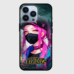 Чехол iPhone 13 Pro League Of Legends Akali Kda