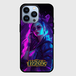 Чехол iPhone 13 Pro League of Legends Kaisa Kda style