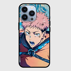 Чехол для iPhone 13 Pro Юдзи Итадори из Jujutsu Kaisen, цвет: 3D-черный