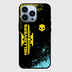 Чехол для iPhone 13 Pro Helldivers 2: Skull Logo, цвет: 3D-черный