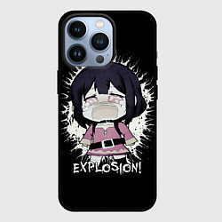 Чехол для iPhone 13 Pro Chibi Megumin Explosion, цвет: 3D-черный