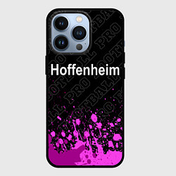 Чехол для iPhone 13 Pro Hoffenheim pro football посередине, цвет: 3D-черный